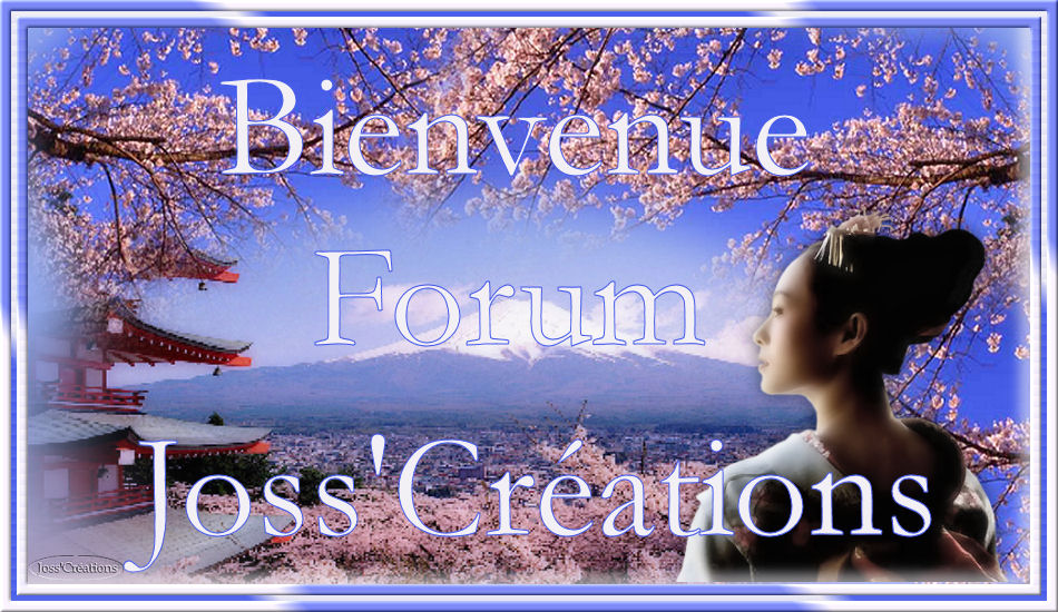 Joss'Créations Forum Index