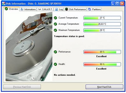 Hard Disk Sentinel Pro 3.50 Build 4376 Multilanguage inkl.German